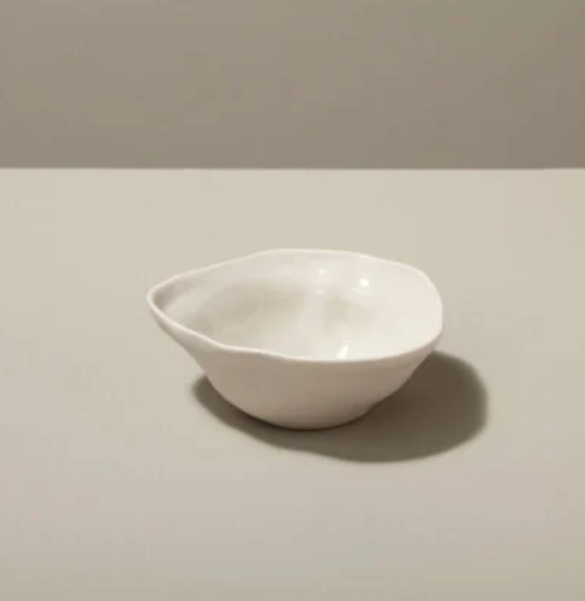 Tam Stoneware Pinch Bowl Pearl